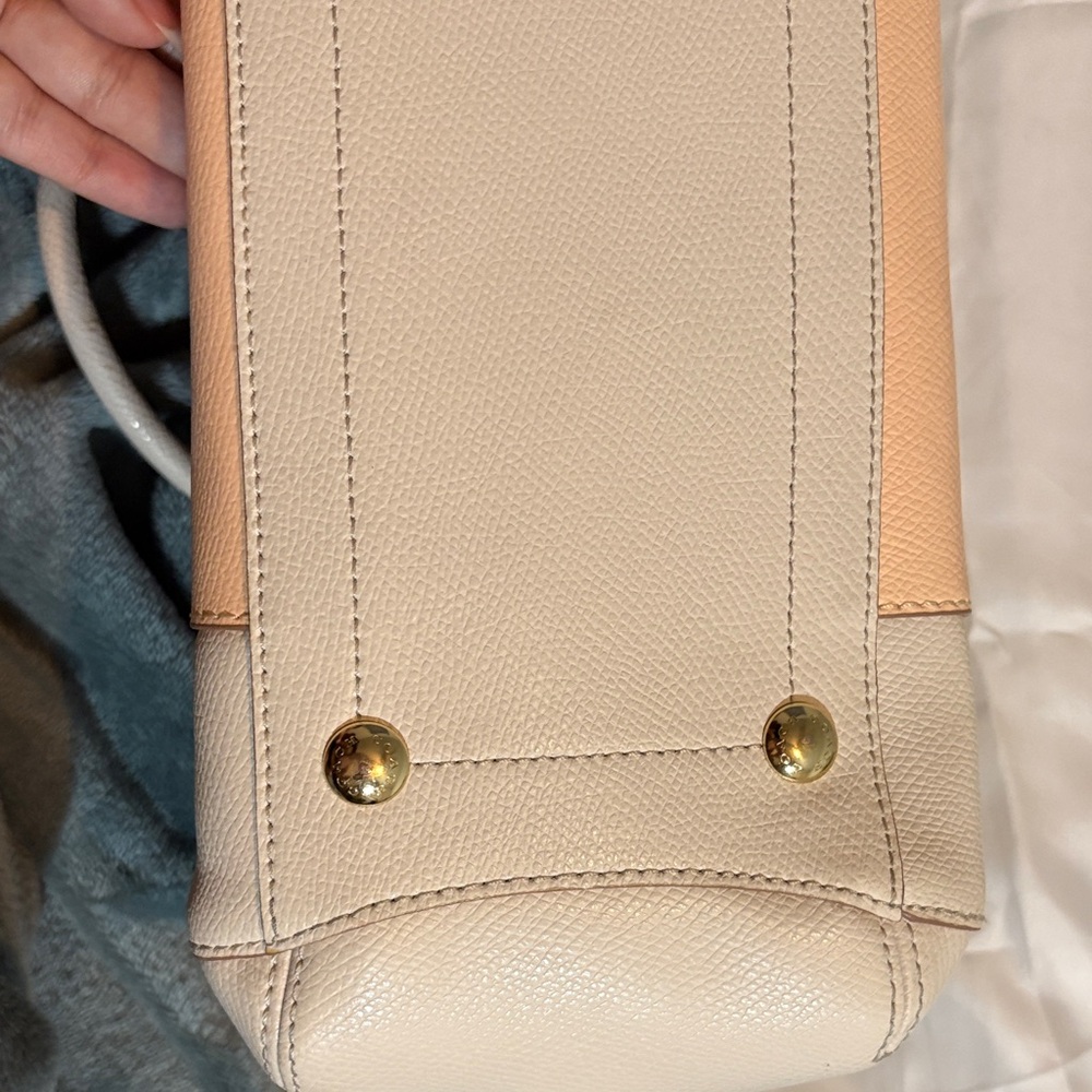 Coach New York Elegant Cream and Tan Women's Bag - Picture 9 of 9